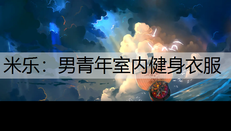 <strong>米乐：男青年室内健身衣服</strong>