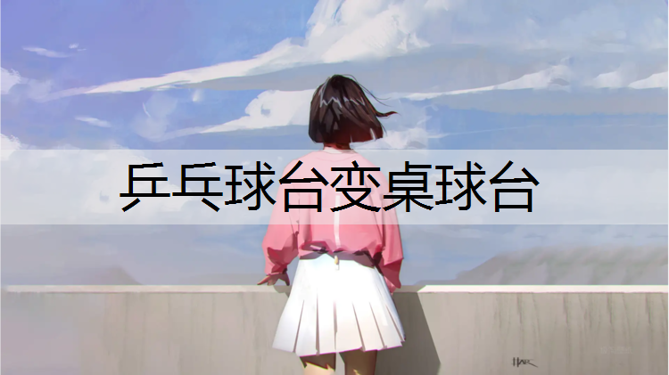 乒乓球台变桌球台